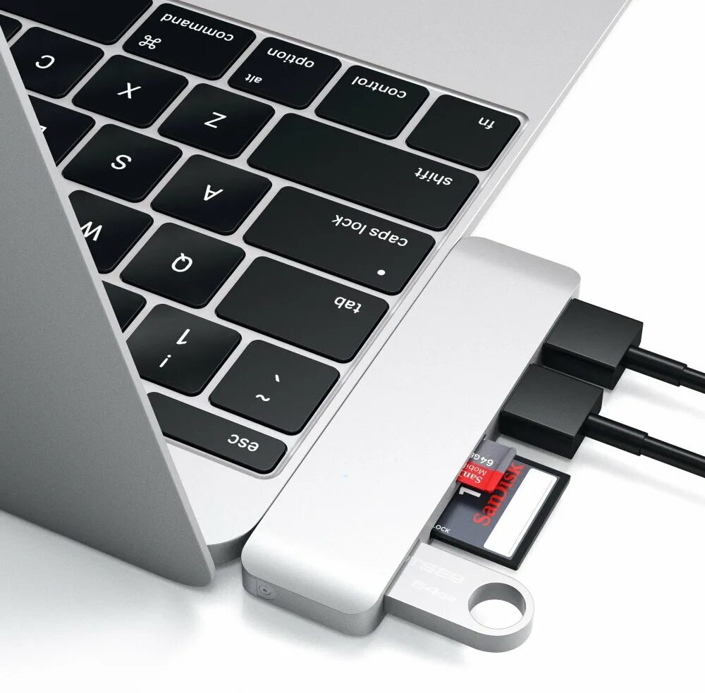 Usb c адаптер для macbook. Usb type-c hub satechi. satechi usb hub. usb-хаб satechi type-c usb 3 (st-tcupm). satechi hub macbook.