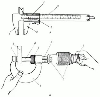 Измерительный инструмент чертеж