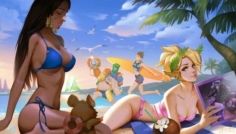 Overwatch :: Blizzard :: фэндомы :: Mercy (Overwatch) :: Pharah :: Tracer :: Tor