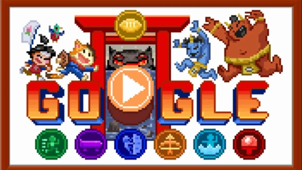 Дудл игры на острове чемпионов. Doodle Champion Island. Остров чемпионов игра. Google Doodle Champion Island. Champion island