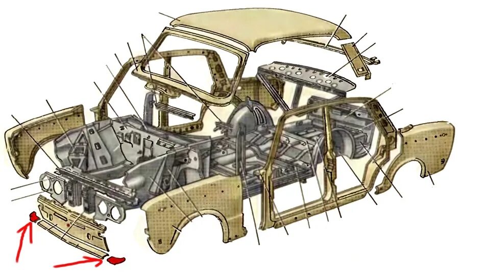 Элементы кузова ваз. Кузовные элементы ВАЗ 2106. Кузовные детали ВАЗ 2103. ВАЗ 2103 кузов. Детали кузова ВАЗ 2106.