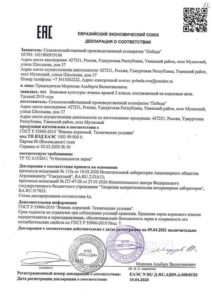 Декларирование 2019