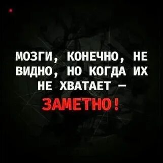 Мозги есть но мало