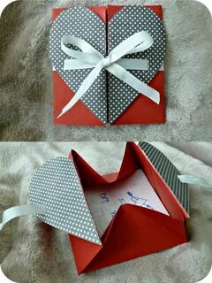 Подарочный конверт из бумаги