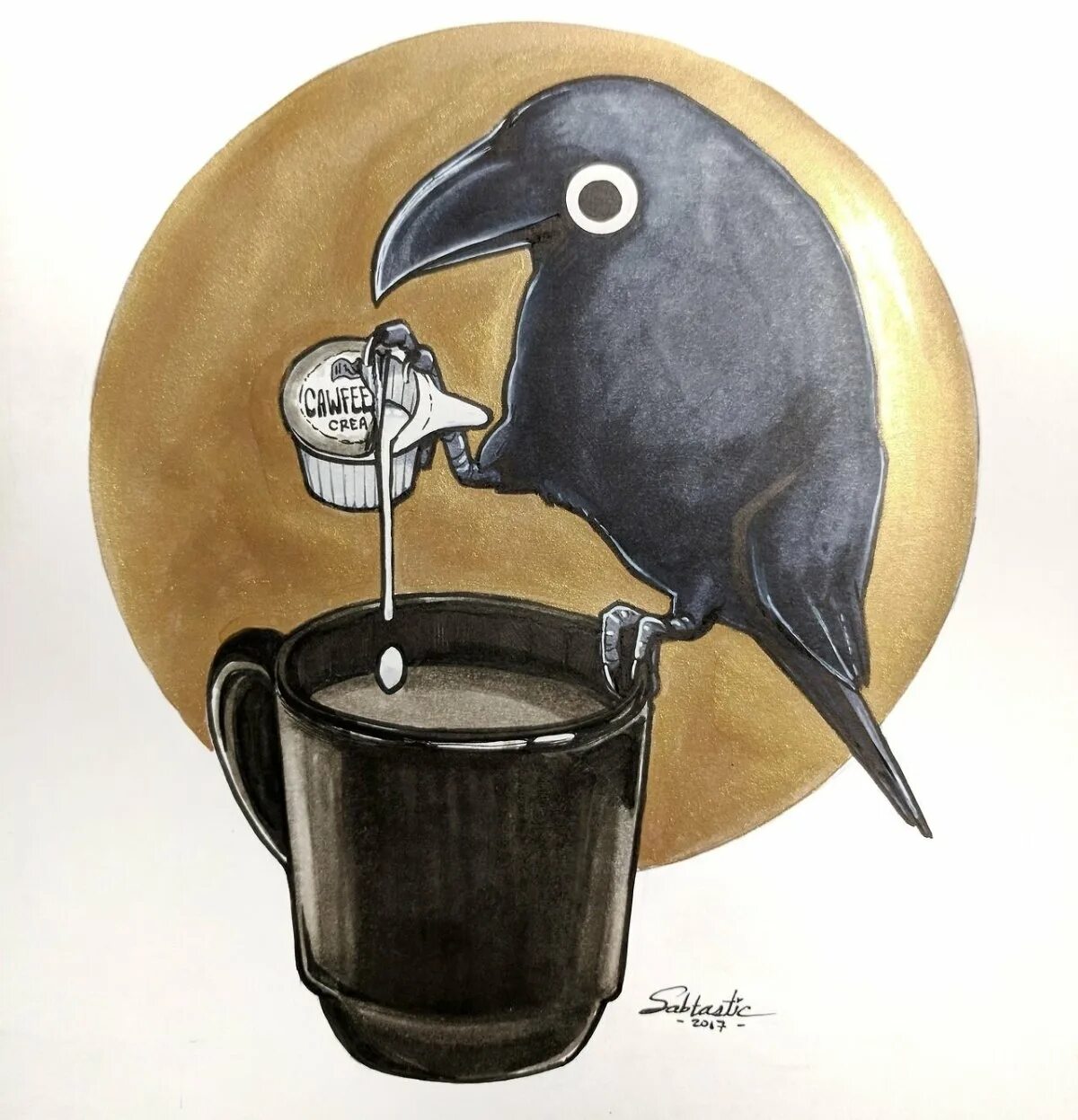 Кофейный голубь