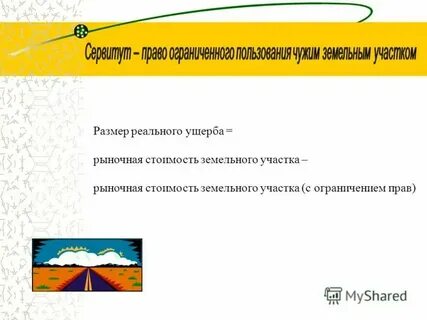 Сервитут это право ограниченного