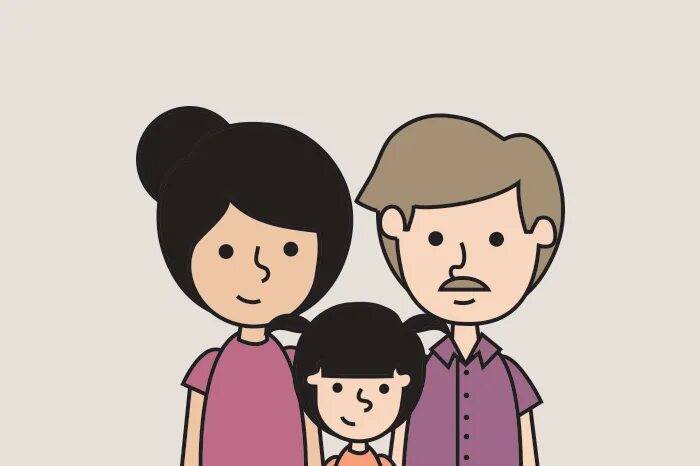 I has a small family
