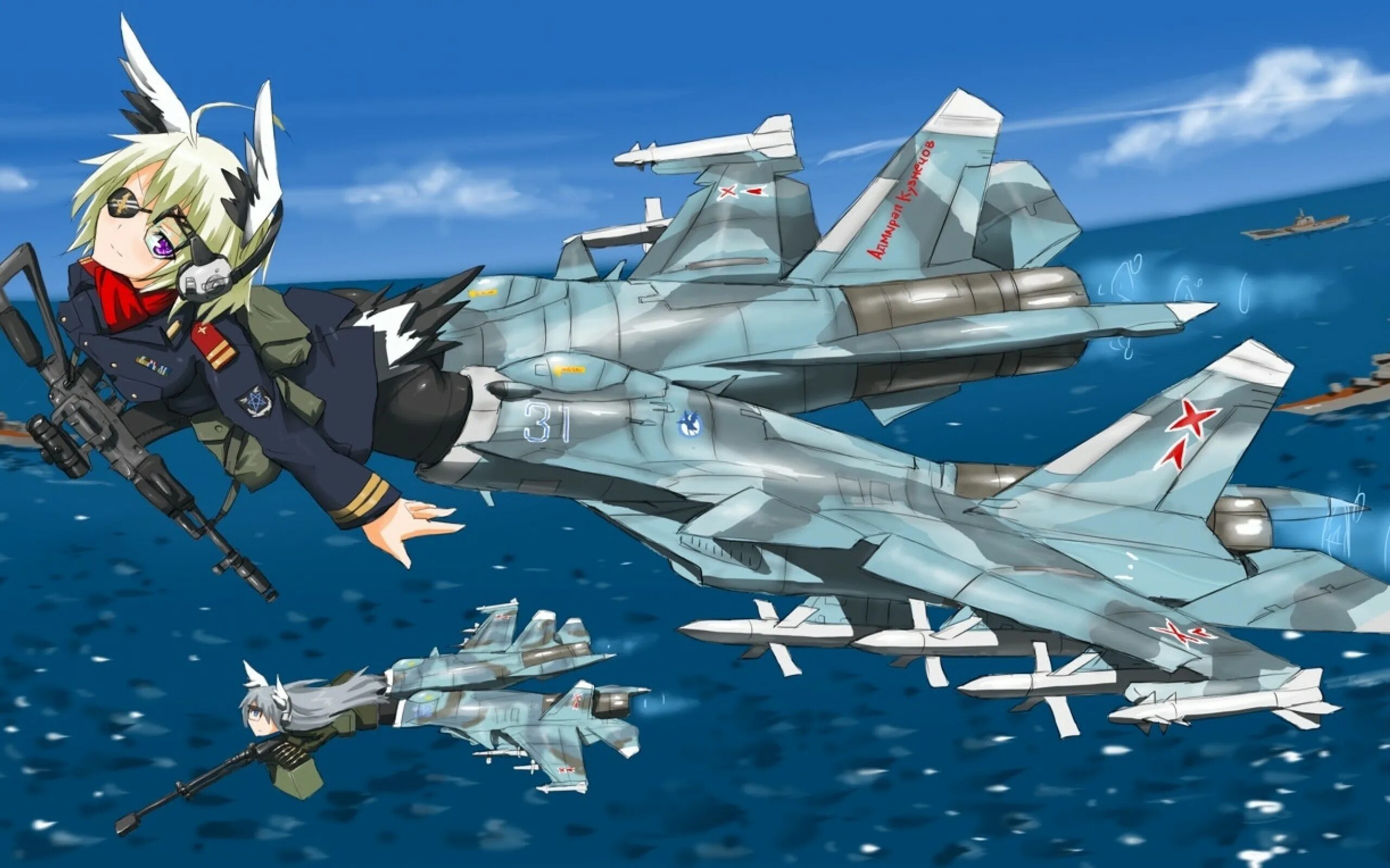 Strike Witches самолёты. Strike Witches русские самолеты. Токийские истребители