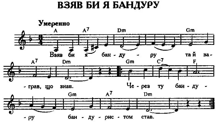 Взяв бы я бандуру Ноты. Украинская народная песня Ноты. Взял бы я бандуру Ноты для баяна. Бандура Ноты для баяна. Украинские песни фортепиано