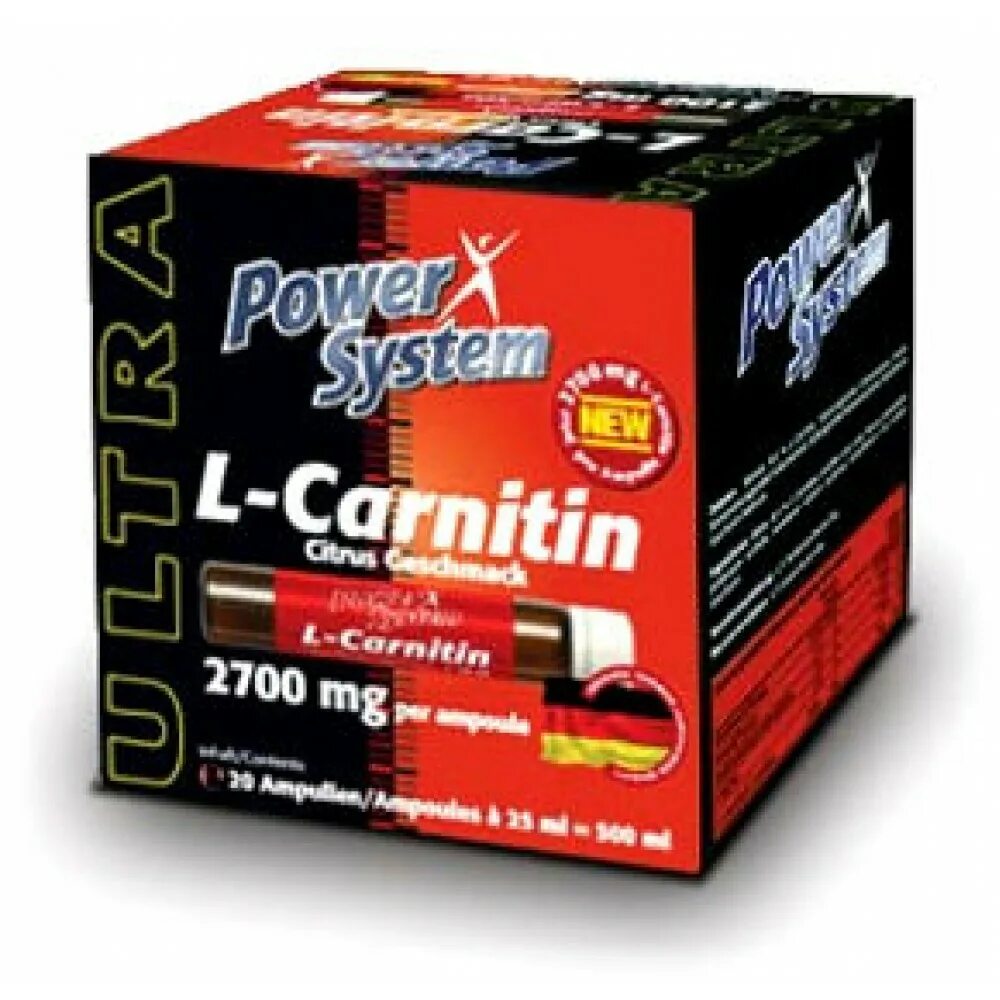 Повер амп. L карнитин Power System 3000. Carnitine Liquid 3000 MG. (20*25 Мл). Power System производитель спортивного питания. Л карнитин Power System гуарана.