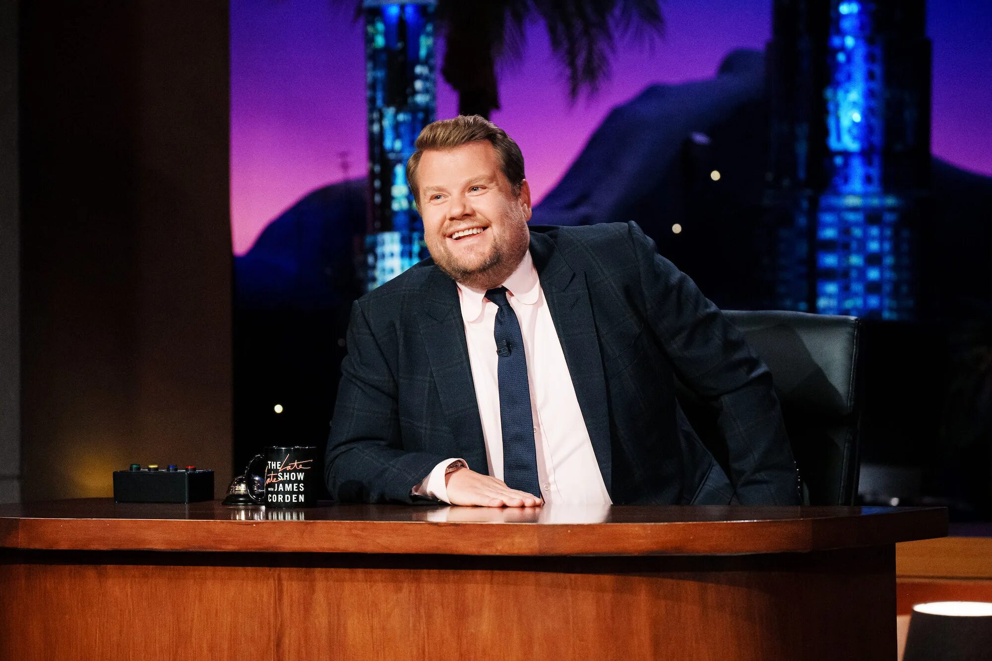 James Corden. The late late show with James Corden. Shown james