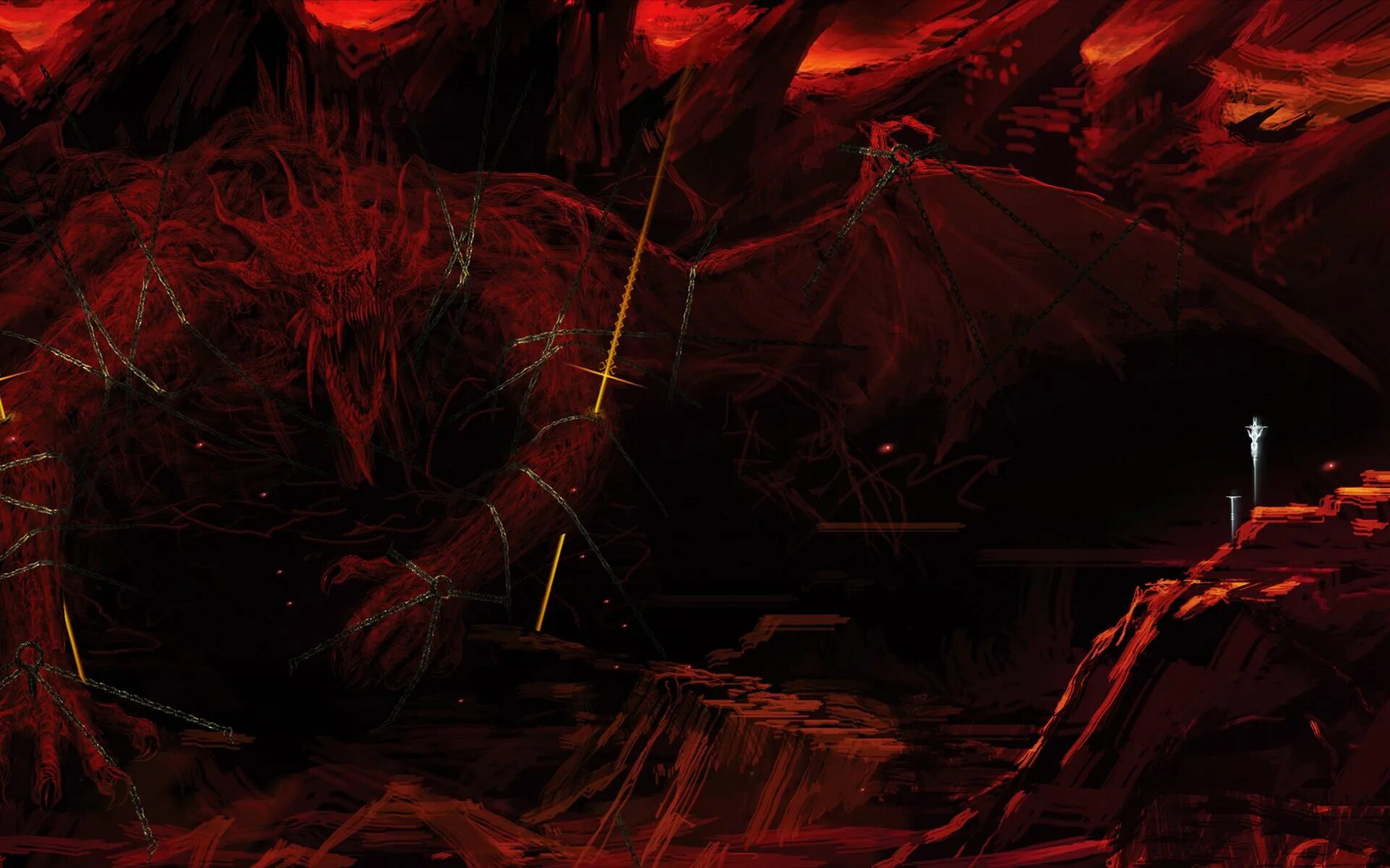 Зороастрийский демон тьмы даэва. Hell darkness. Тартар ад преисподняя. Соffin of eternal darkness. Огонь во тьме.