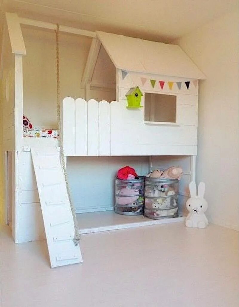 Сделать домик под. Кровать домик икеа. двухъярусная кровать домик икеа. ikea kura домик. кровать-чердак домик икеа.