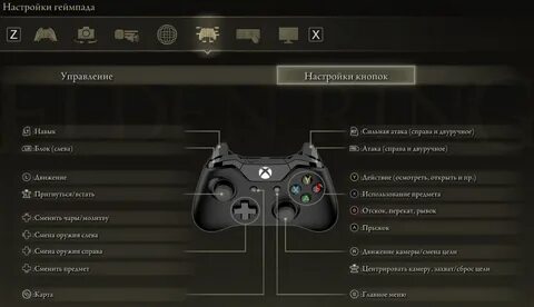 Настройки элден