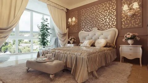 Обои в спальню 2024 фото