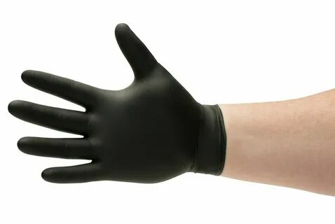 Black gloves