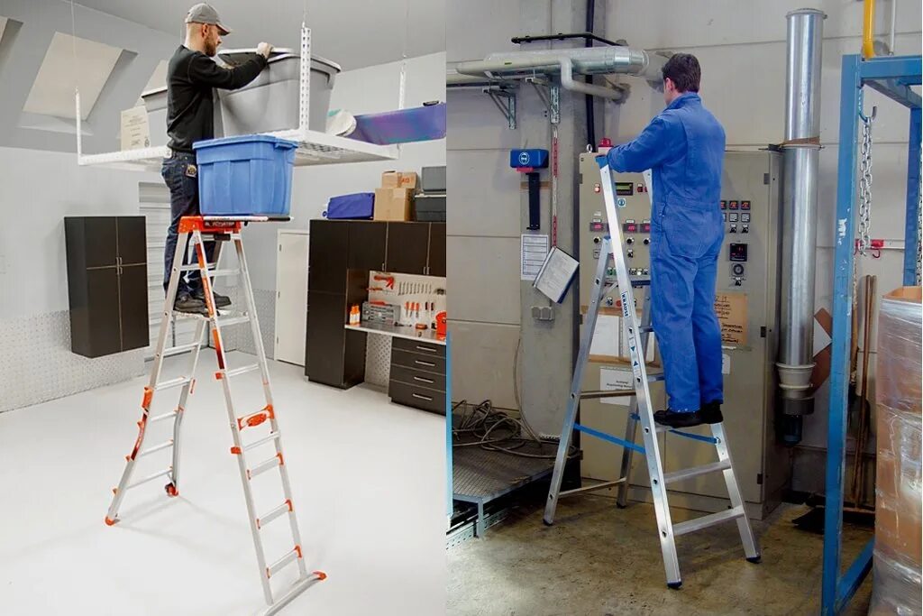 Работа с приставной лестницы. Подъем по вертикальной лестнице. Страховка на приставной лестнице. Телескопическая лестница платформа zap z600 zarges 41328. Работы на высоте стремянка.