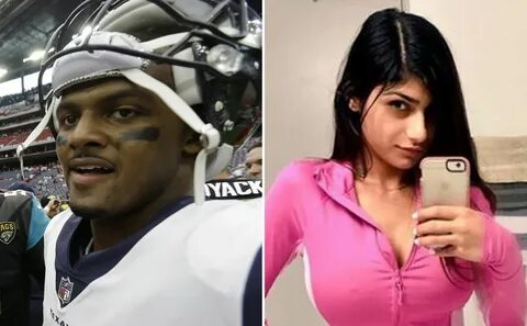 Mia khalifa and deshaun watson.