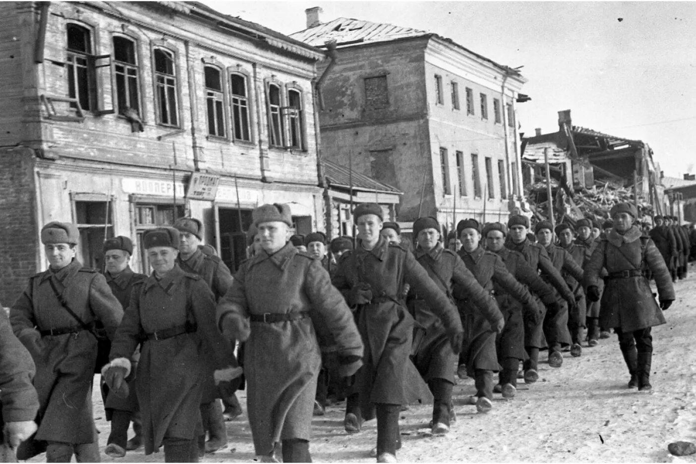 В 1941 году освободили город