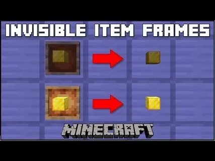 Invisible item frames