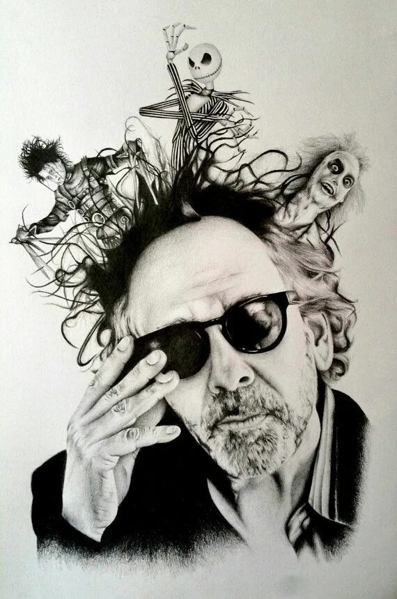 Тим бертон все работы. Тим бертон. тим бертон портрет. тим бёртон (tim burton) тим бёртон. картины тима бертона.