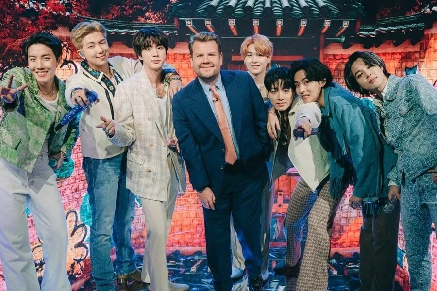 Шоу Джеймса Кордена BTS 2021. БТС натшоу 2021. Концерт БТС 2021 Лос Анджелес. Bts popcake