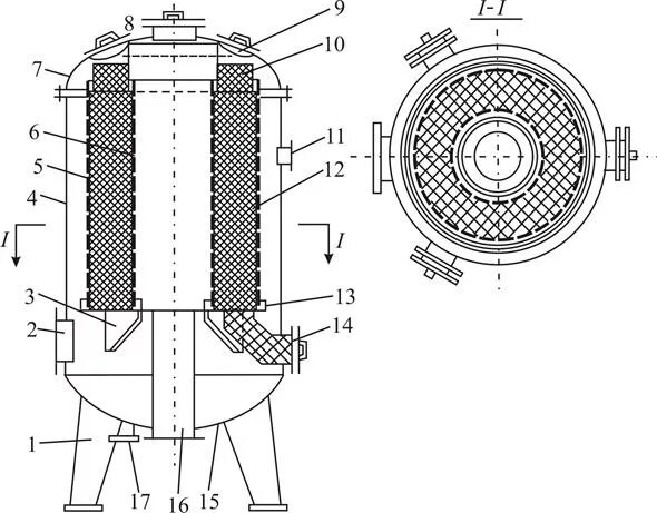 Чертеж адсорбера с неподвижным слоем. Кольцевой адсорбер чертеж. Кольцевой адсорбер периодического действия. Адсорбер с кольцевым слоем адсорбента. Адсорбента 3