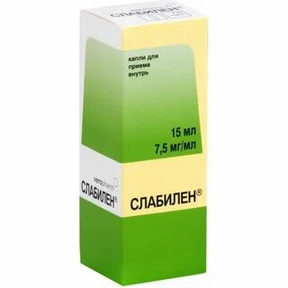 Как принимать слабилен в каплях взрослым