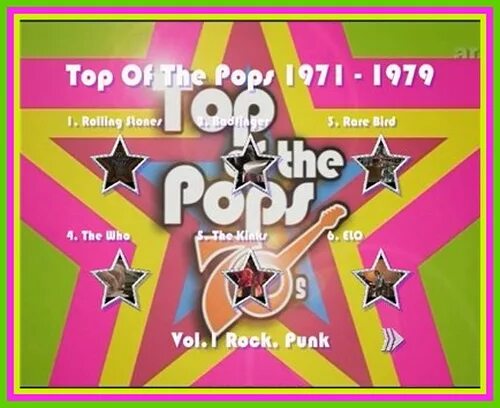 Top of the Pops. Top of the Pop 1967. Top of the Pops story 1971-1979 Vol.1. Top of the Pops story - 1964-1970.