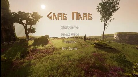 Unreal engine menu