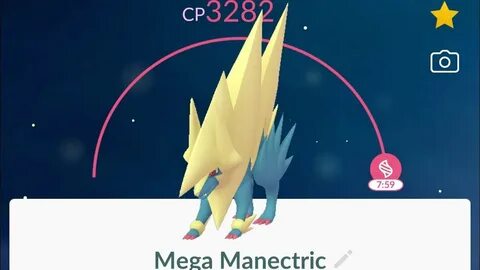 Shiny manectric pokemon go