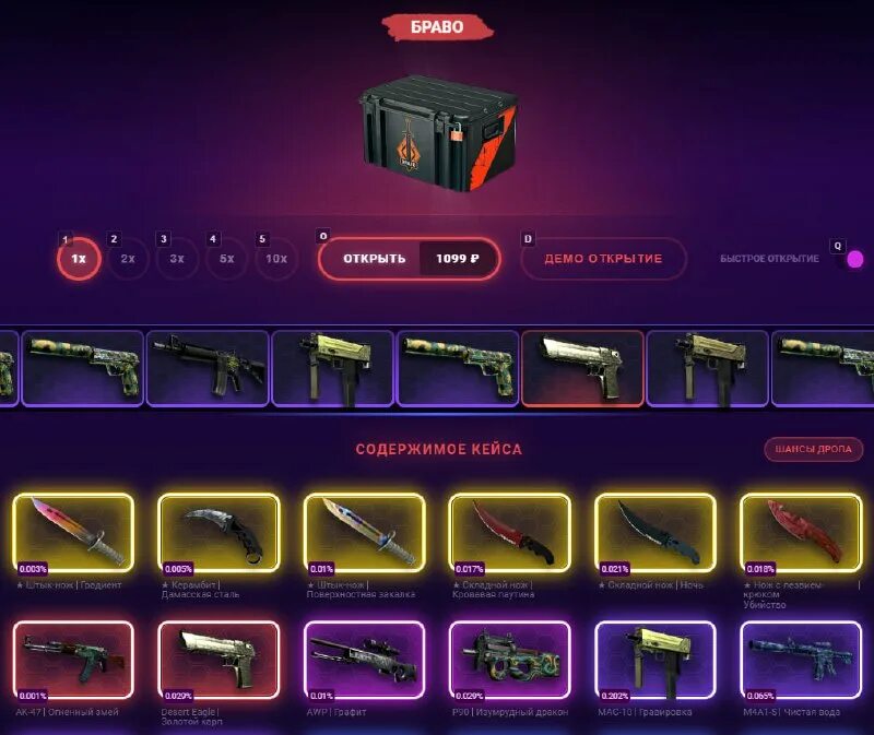 Operation bravo case