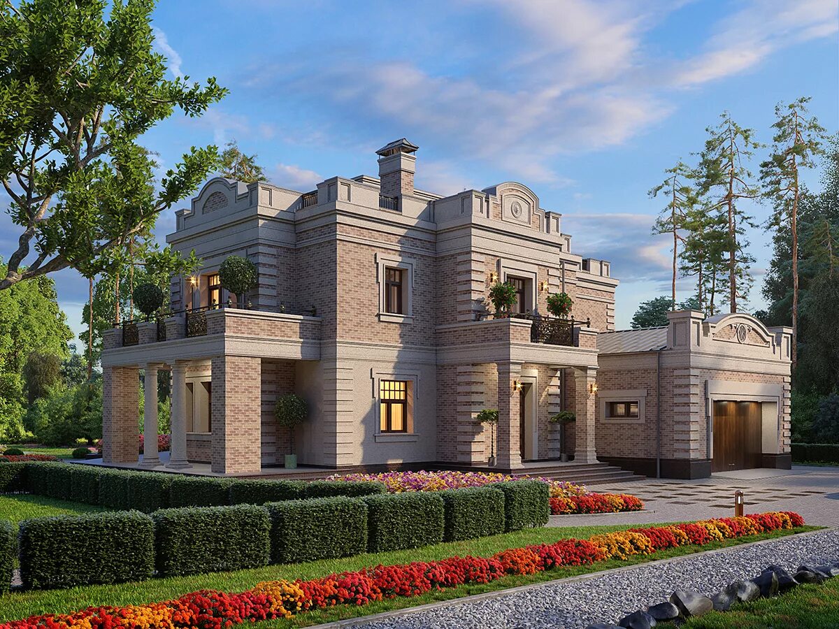 Строительство особняков privatehouse чистопольская 81. Дом с мансардой и верандой. Дом одноэтажный 110 кв с террасой. Деревянный дом из профилированного бруса. Баня с беседкой.