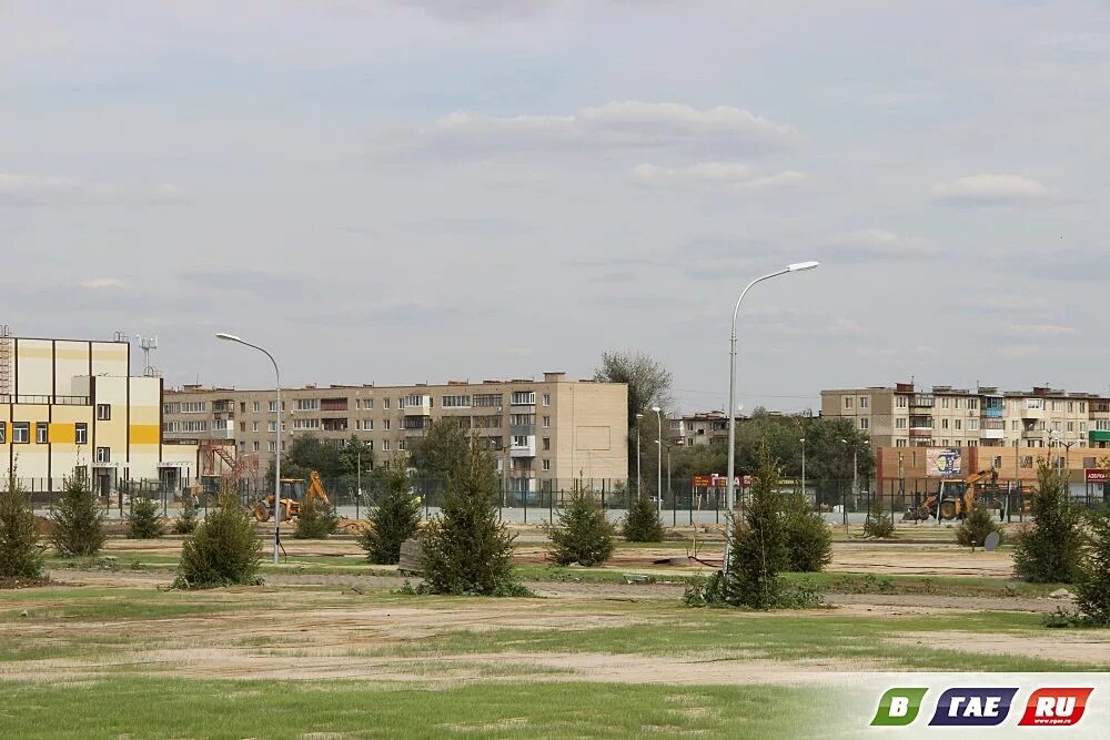 Сайт г гая. Парк города Гая Оренбургской области. Парк в Гае Оренбургская область.