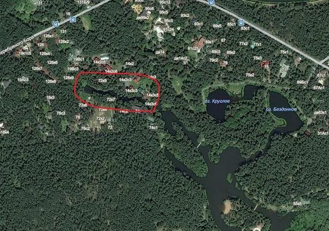 озеро бездонное на карте