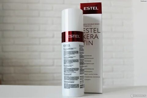 Кератиновая вода для волос estel