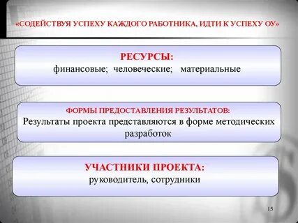 Специализированный процесс содействующий успеху