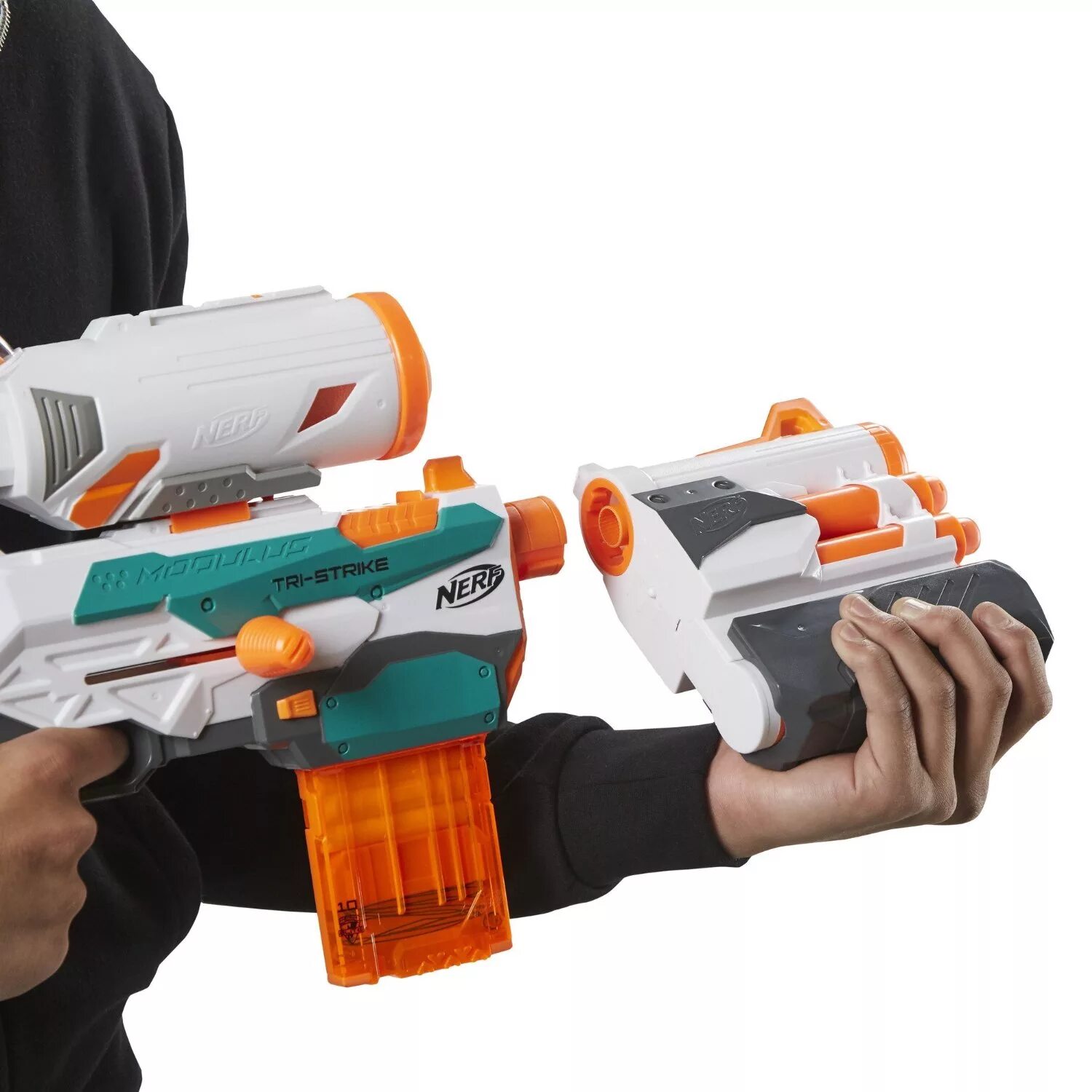 Nerf modulus. Бластер Nerf Modulus. НЕРФ Модулус три страйк. НЕРФ бластер Модулус три страйк. Nerf Modulus tri-Strike, b5577.