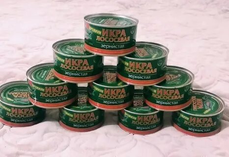 Икра в железной банке