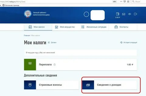 Получить 2 ндфл в личном кабинете