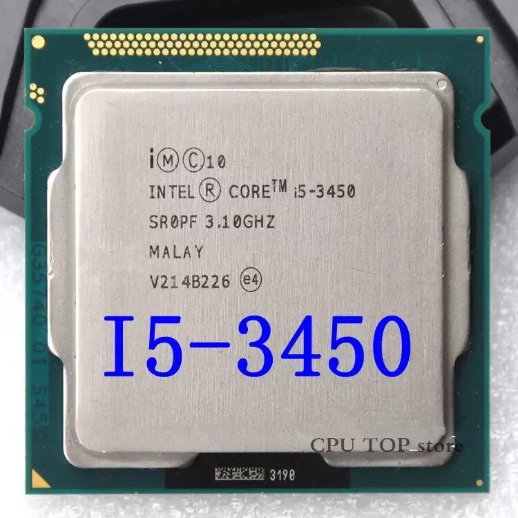 Процессор Socket-1155 Intel Core i5-3450, 3,1 ГГЦ. Intel Core i5-3450 Ivy Bridge (3100mhz, lga1155, l3 6144kb). Intel(r) Core(TM) i5-3450. Intel Core i5 3450 3.10GHZ.