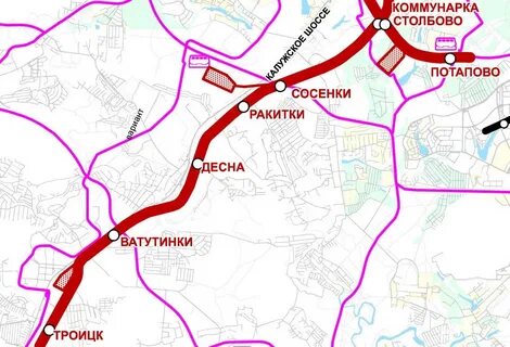 Где станция потапово на карте