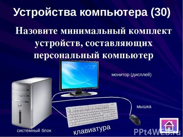 Минимальный набор устройств для работы компьютера. Устройство компьютера. Что такое набор аппаратных средств. Базовая аппаратная конфигурация состав. Минимально необходимый набор устройств для работы пк содержит.