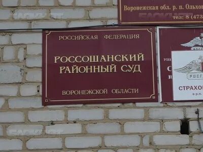 Воронежская область судебный участок 1