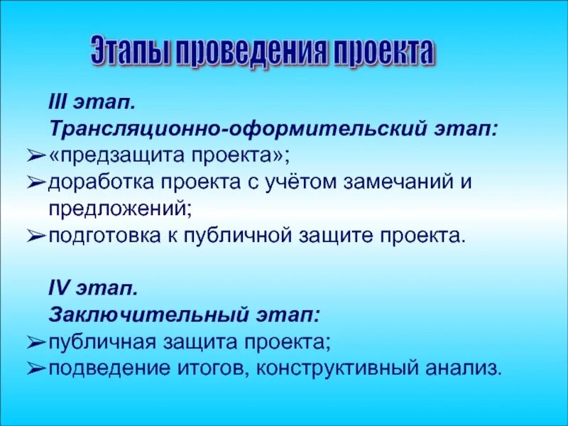 Предзащита проекта 10 класс