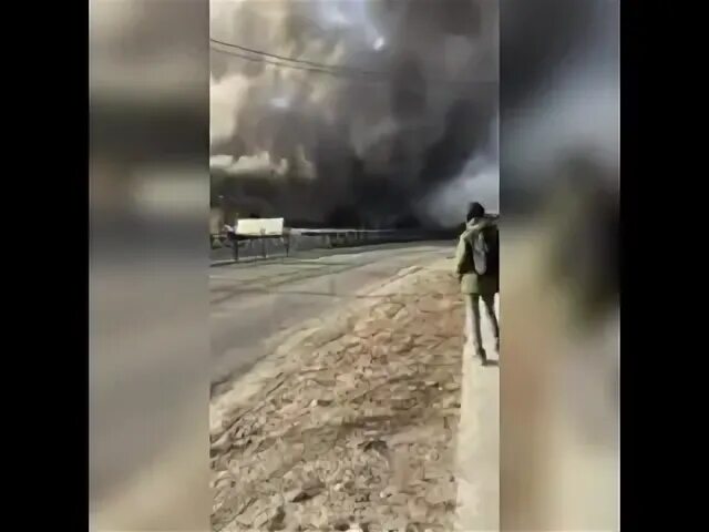 Пожар в таксимо