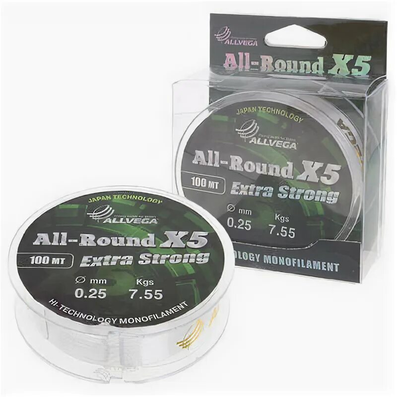 Round x 3. Леска ALLVEGA all-Round x5. Монофильная леска ALLVEGA Gold Carp Battler. Леска ALLVEGA "all-Round x5" 0.18мм (50м) (3,95кг) (прозрачная). Монофильная леска ALLVEGA Evolution.