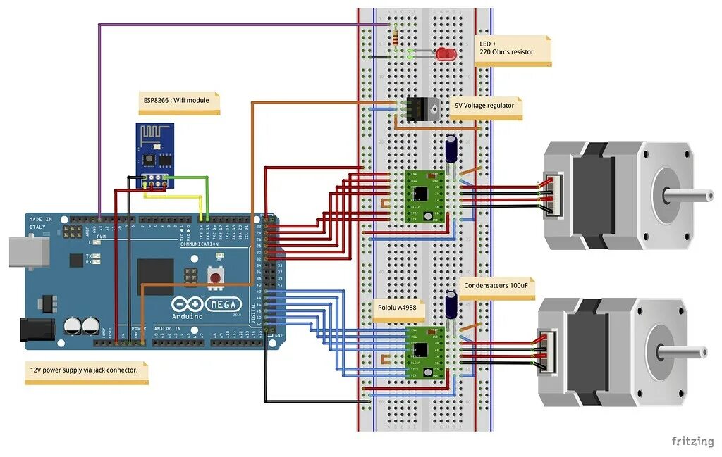 Arduino stepper. Nema 17 a4988. nema 17 a4988 arduino. arduino stepper motor a4988. ардуино nema17-4401.