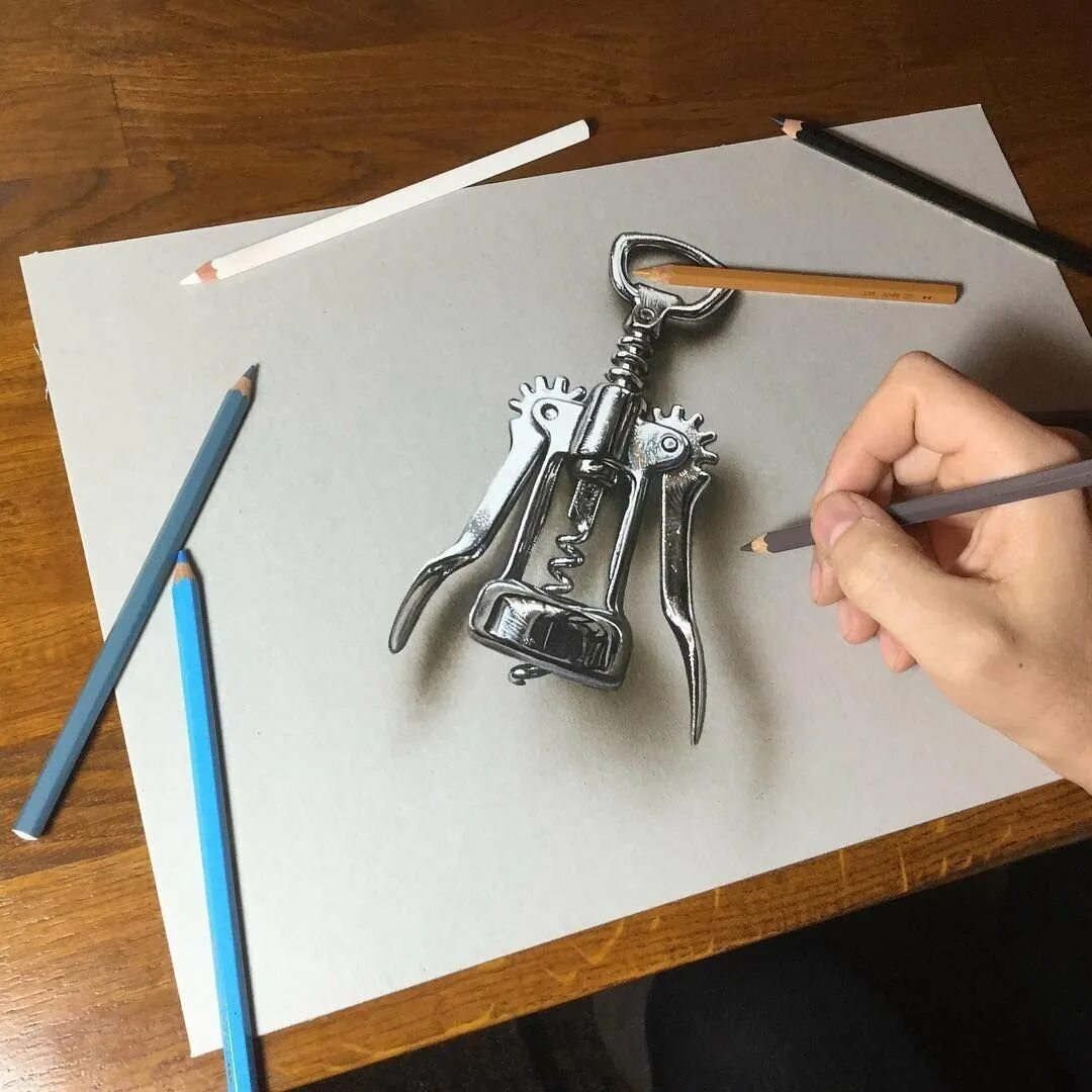 Создание 3d рисунков