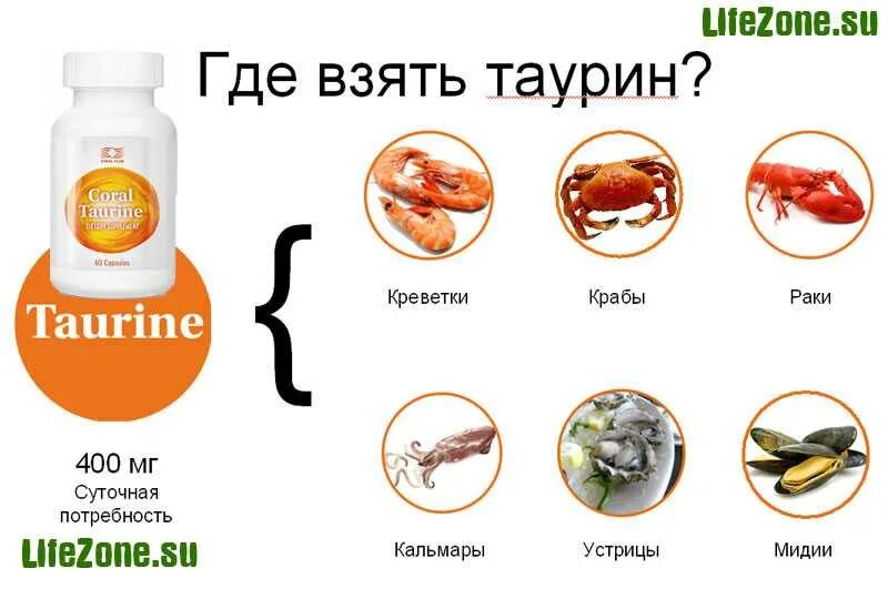 Taurine in baby food